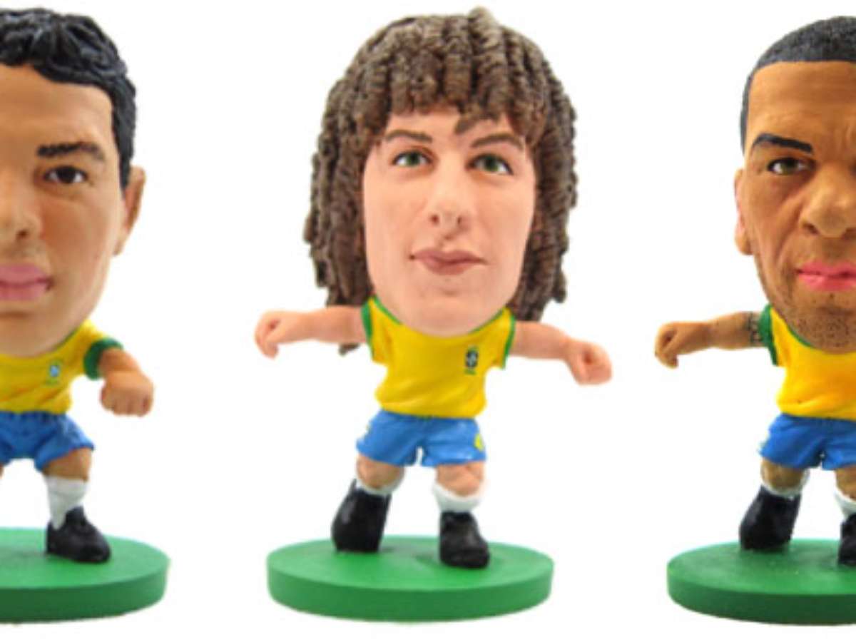 Mini craque, Marca Soccer Starz, PAULINHO, A. 5 cm - Co