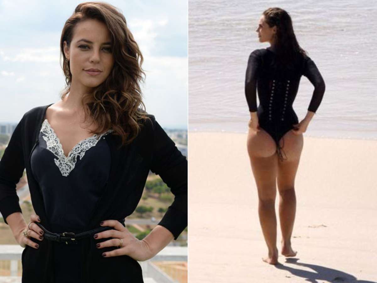 Atriz da globo trazando