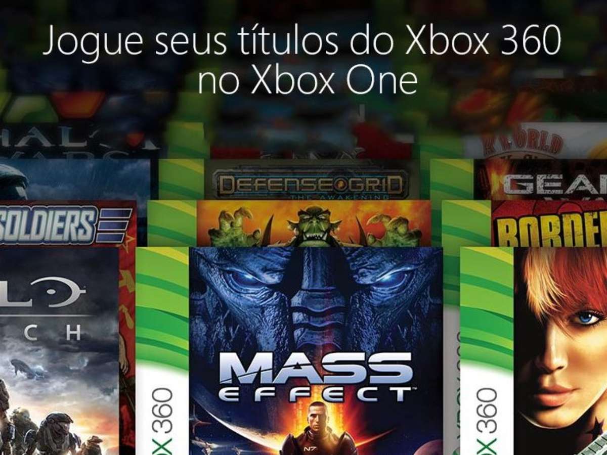 Xbox One vai começar a rodar jogos de Xbox 360 a partir de novembro