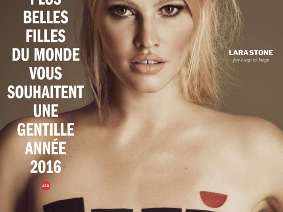 Lembrando Brigitte Bardot, Lara Stone posa de topless