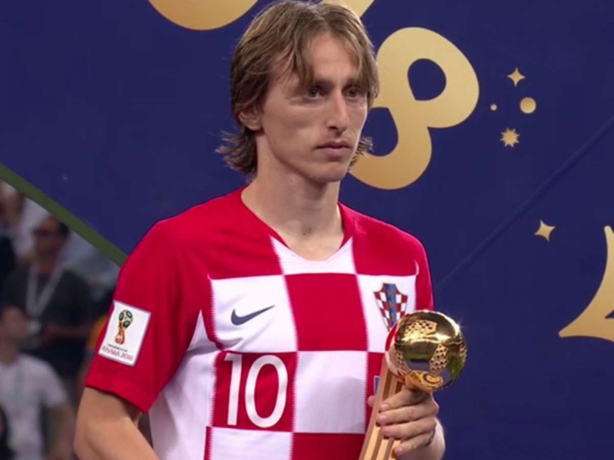 Modric é escolhido o melhor jogador da Copa do Mundo