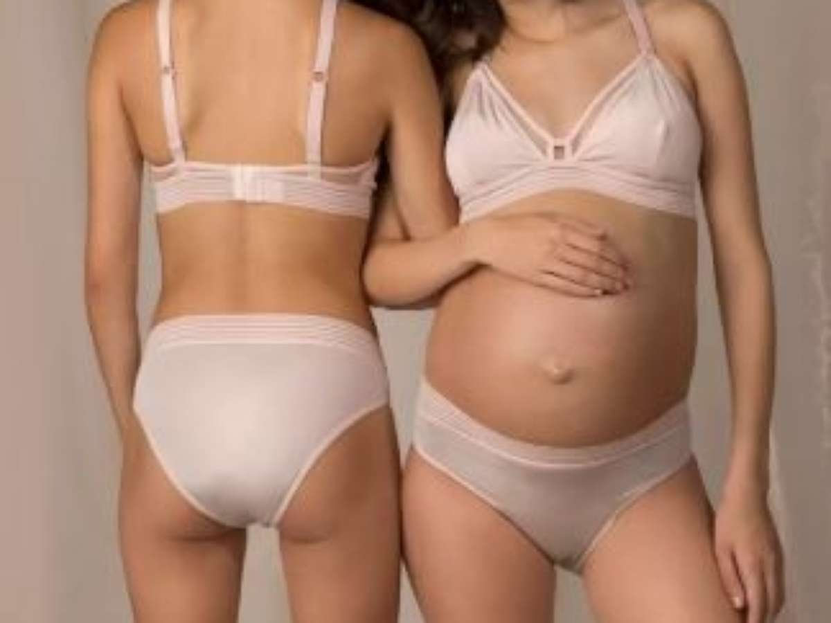 Kit Maternidade: sutiã e calcinha absorvente