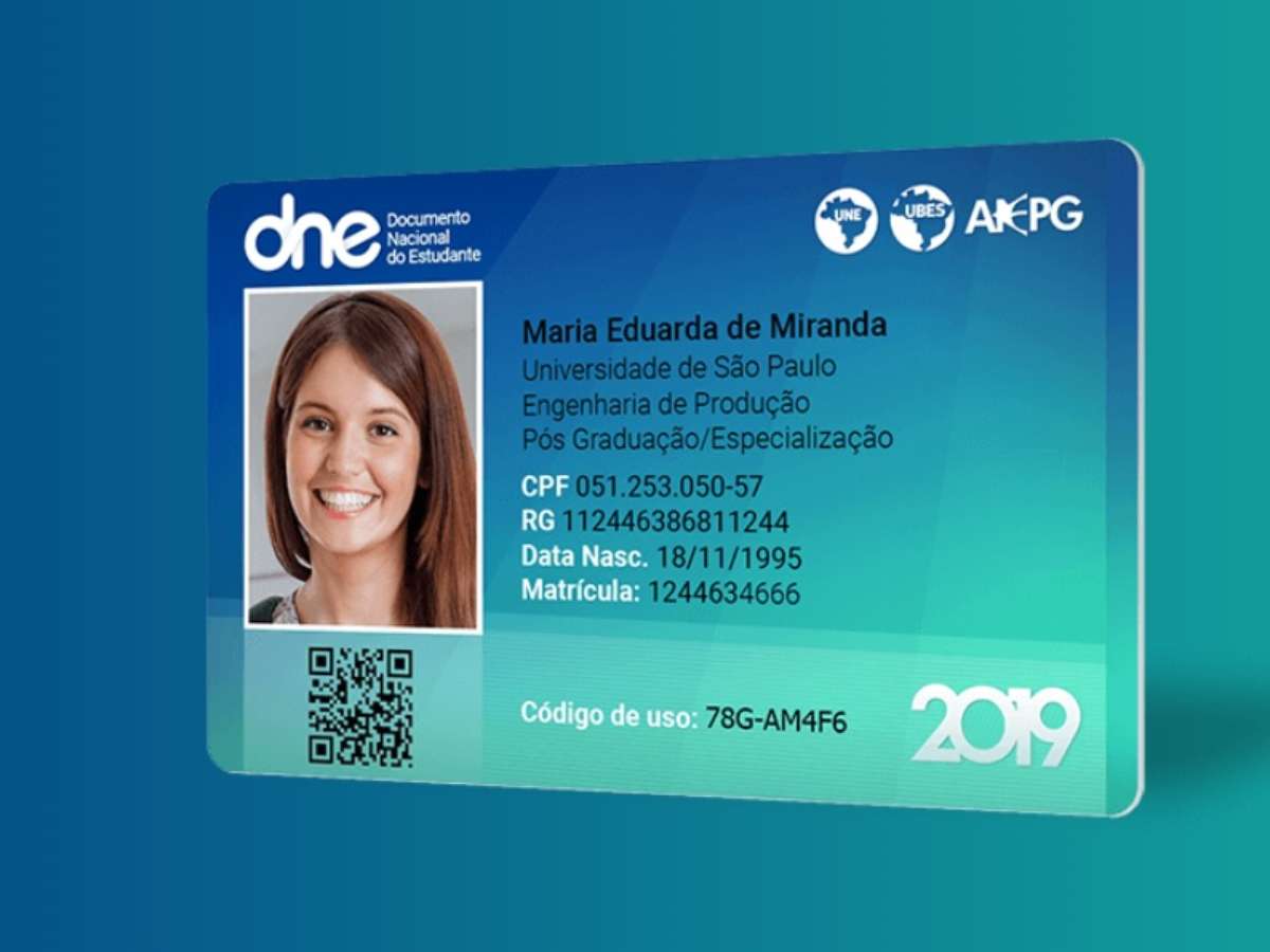 carteirinha de estudante - Ministério da Educação