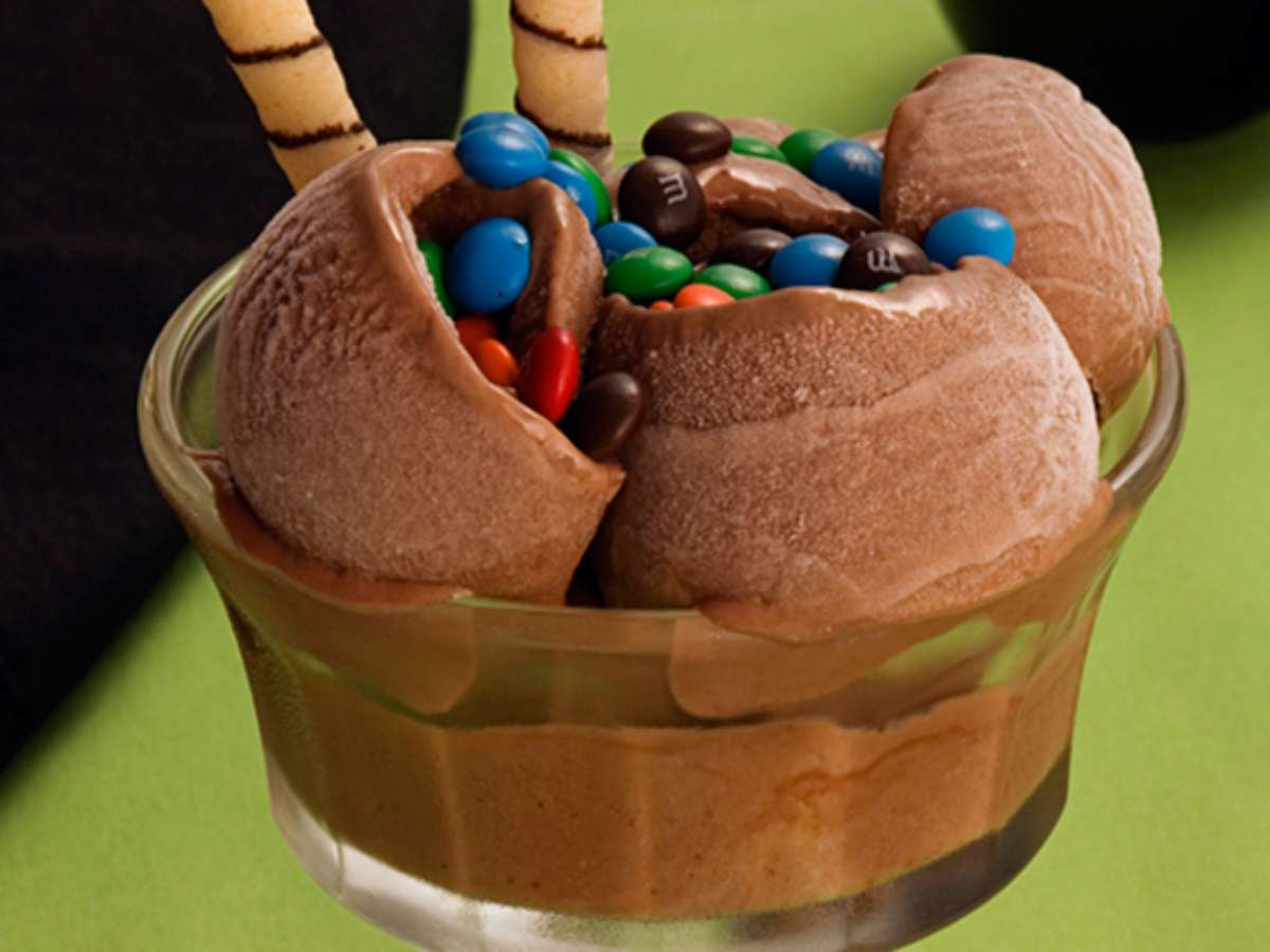 Sorvete Danoninho  Receita de gelato, Doces e sobremesas, Sorvete