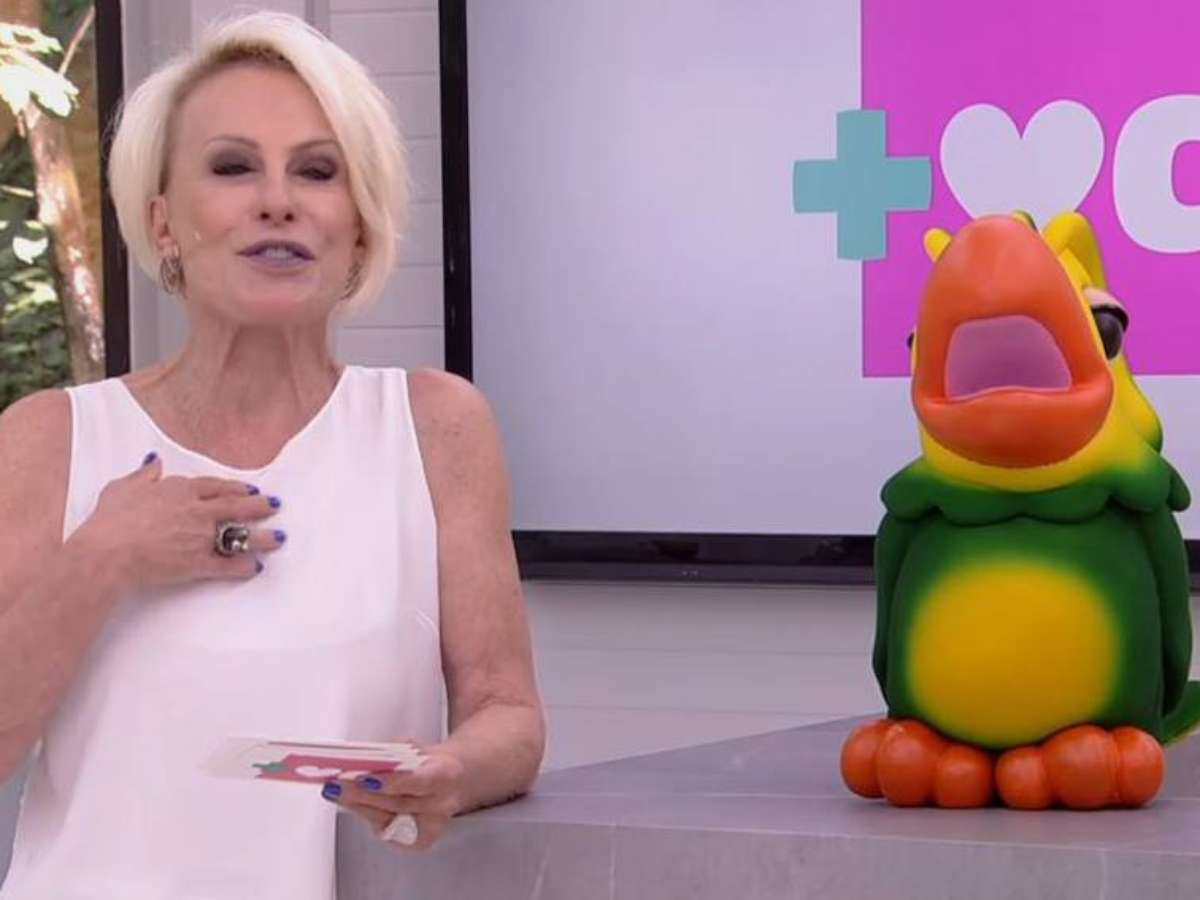 Ana Maria Braga abre o 'Mais Você' com música de 'Naruto