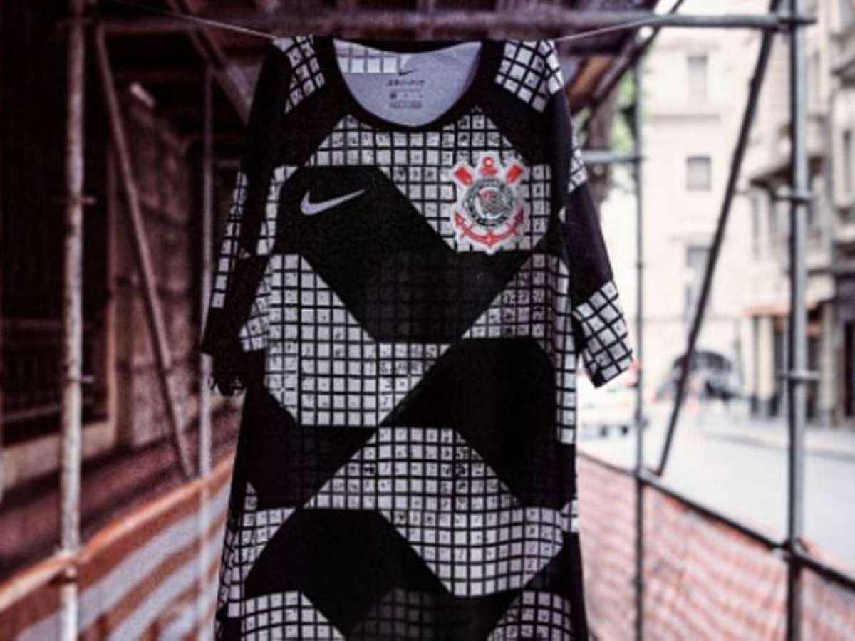 Com 'calçada', 4ª camisa do Corinthians homenageia a cidade de São