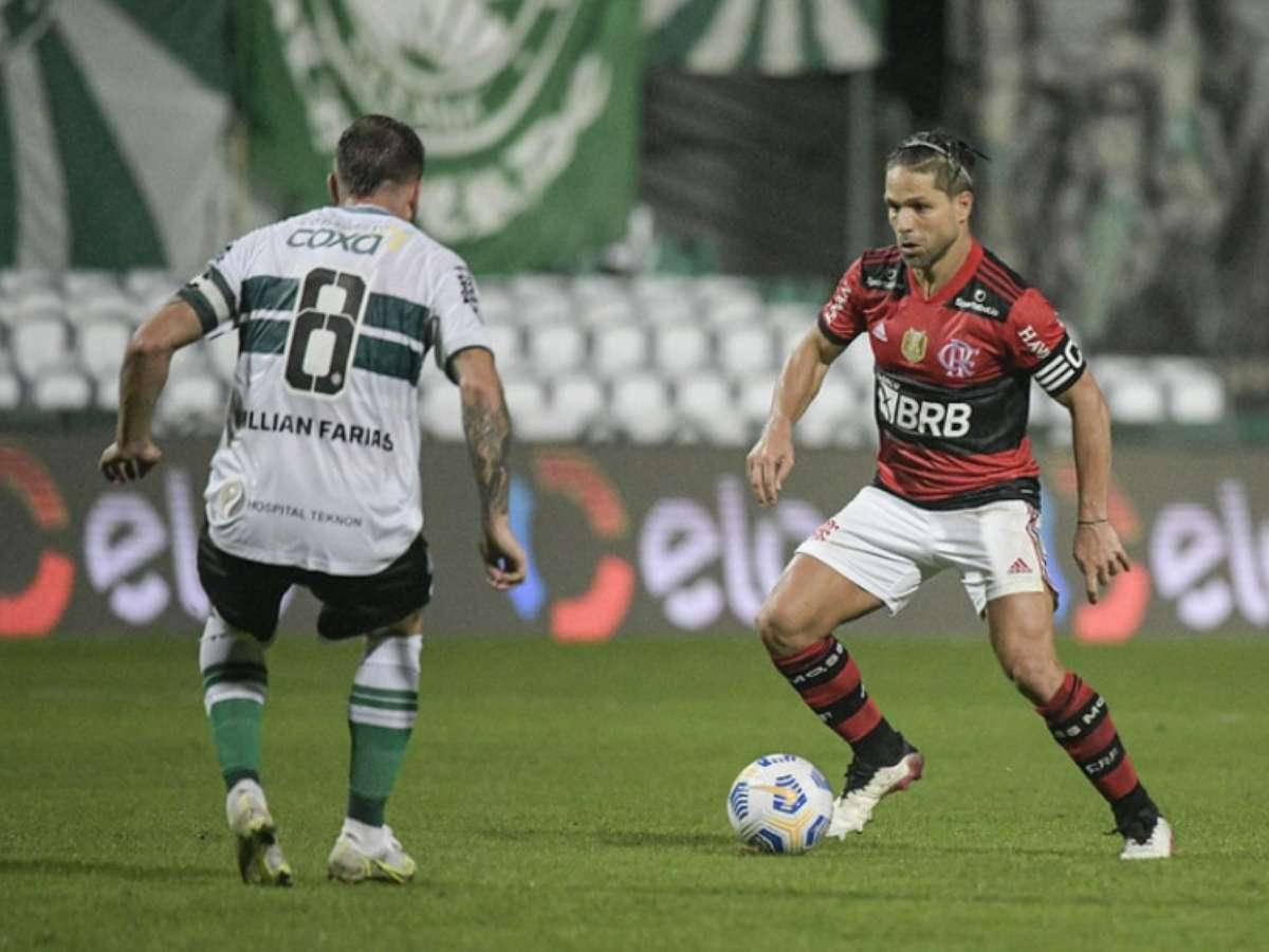 Flamengo tem desfalque de última hora para jogo contra o Coritiba