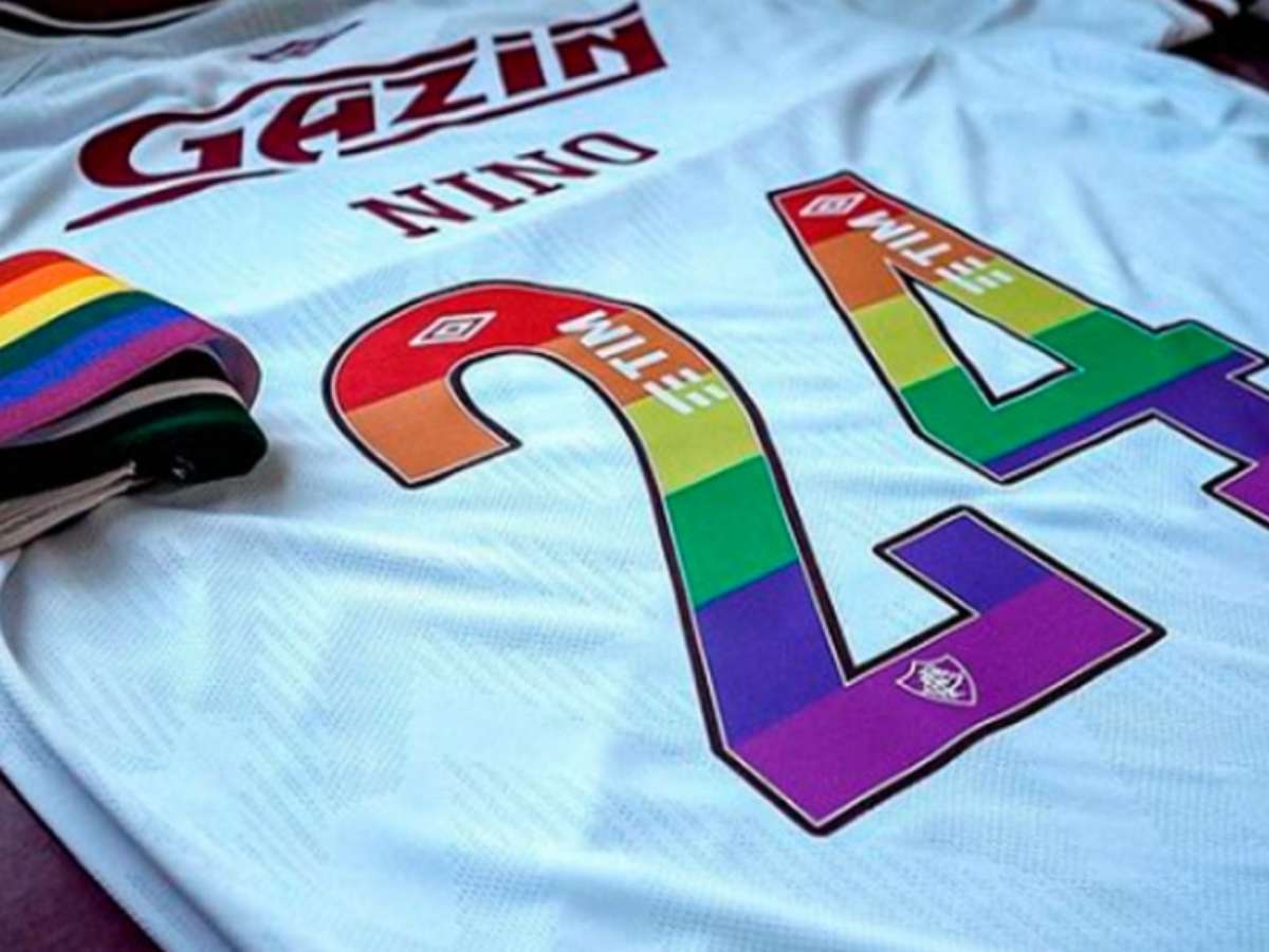 Primeiro time de futebol gay da Bahia lança uniforme com cores do arco-íris