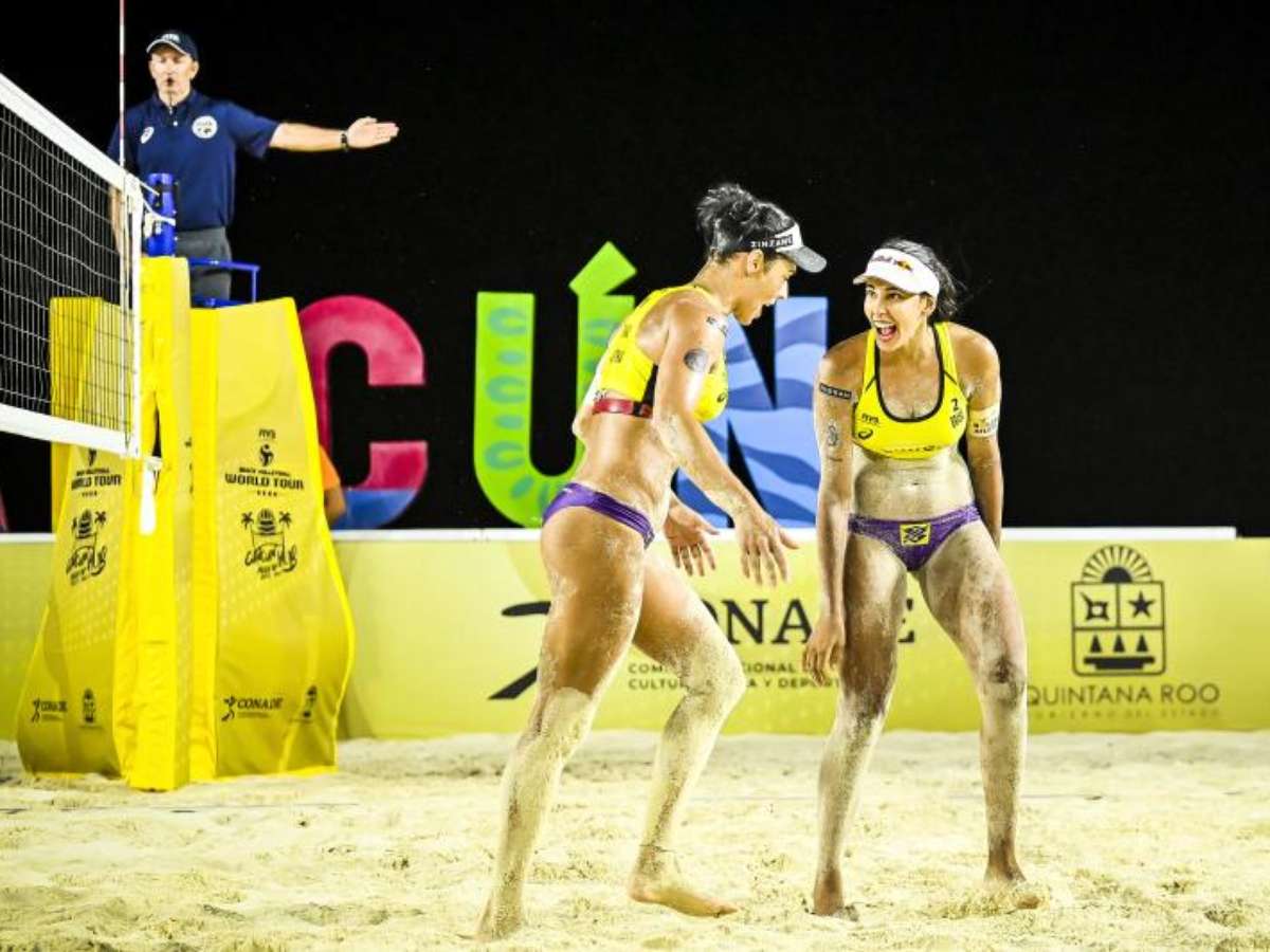 Vôlei de praia: Duplas brasileiras se recuperam e vencem seus jogos nos  Jogos Olímpicos de Tóquio - ISTOÉ Independente