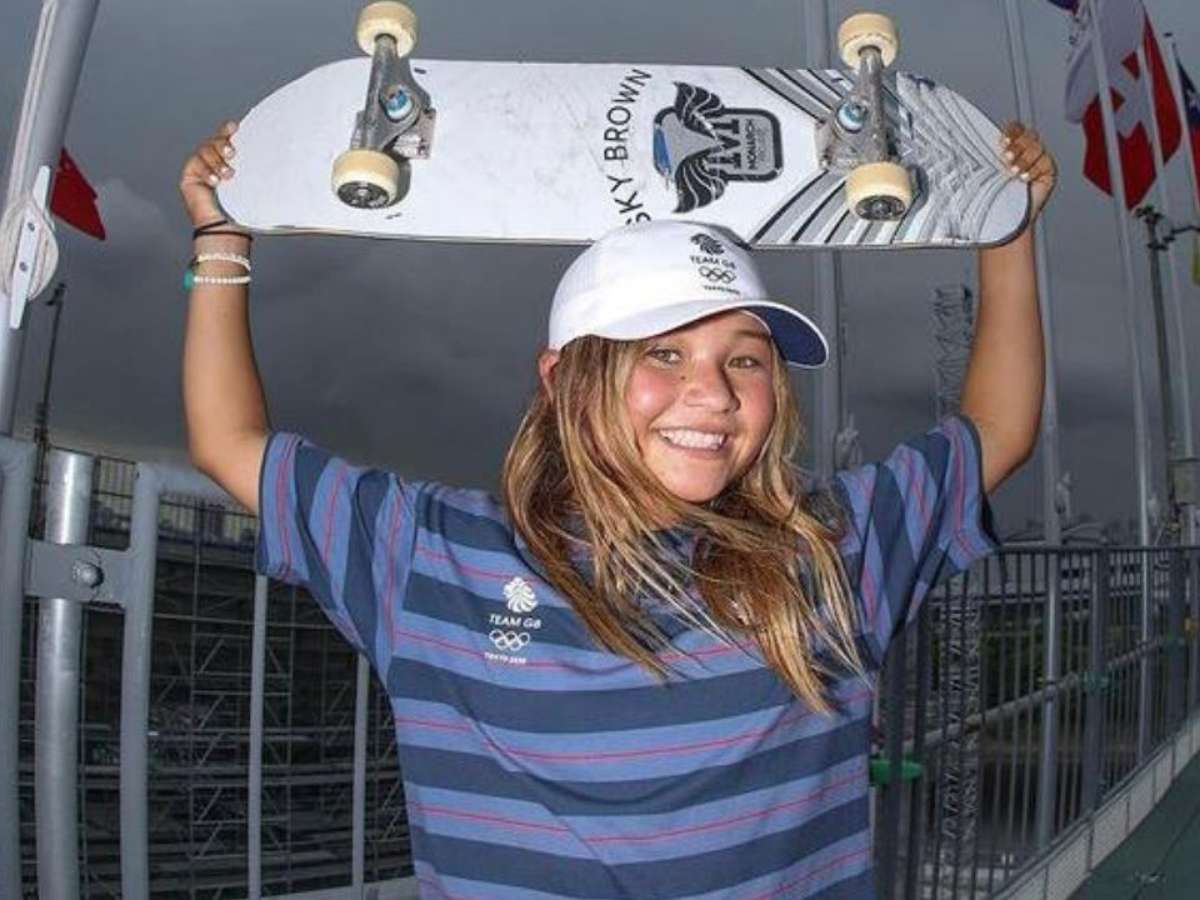 Sky, a skater de 13 anos que vai competir nos Jogos só por ″diversão