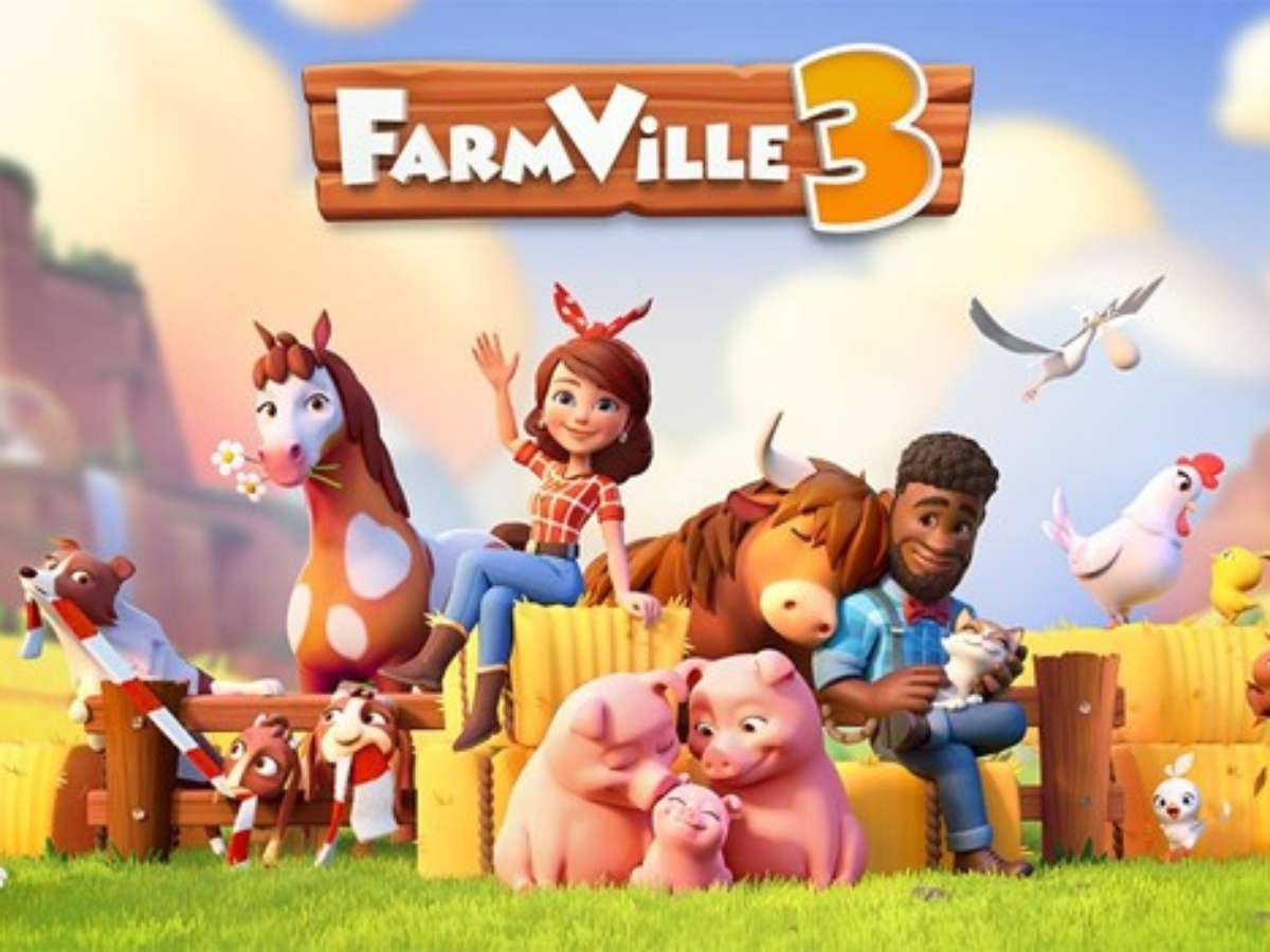 Jogo de Fazenda e Criar Animais Para Celular Fazenda Farm Android ios  Gameplay 