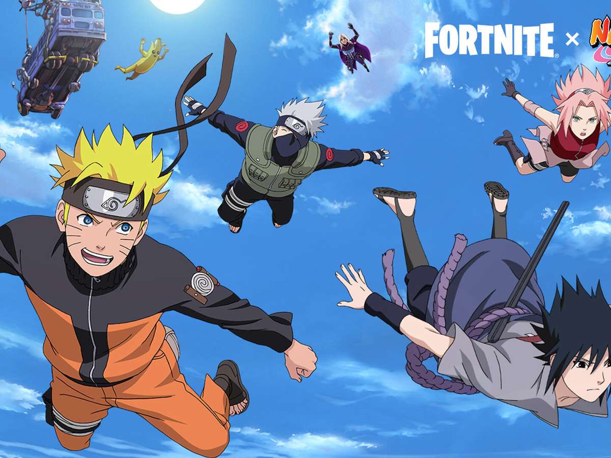 Fortnite recebe nova lista de personagens do Naruto