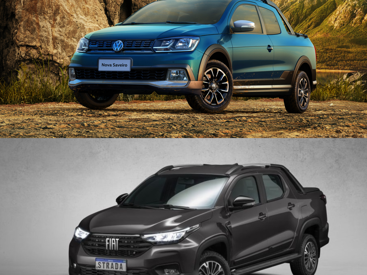 Volkswagen Saveiro 2023 supera Fiat Strada em desempenho