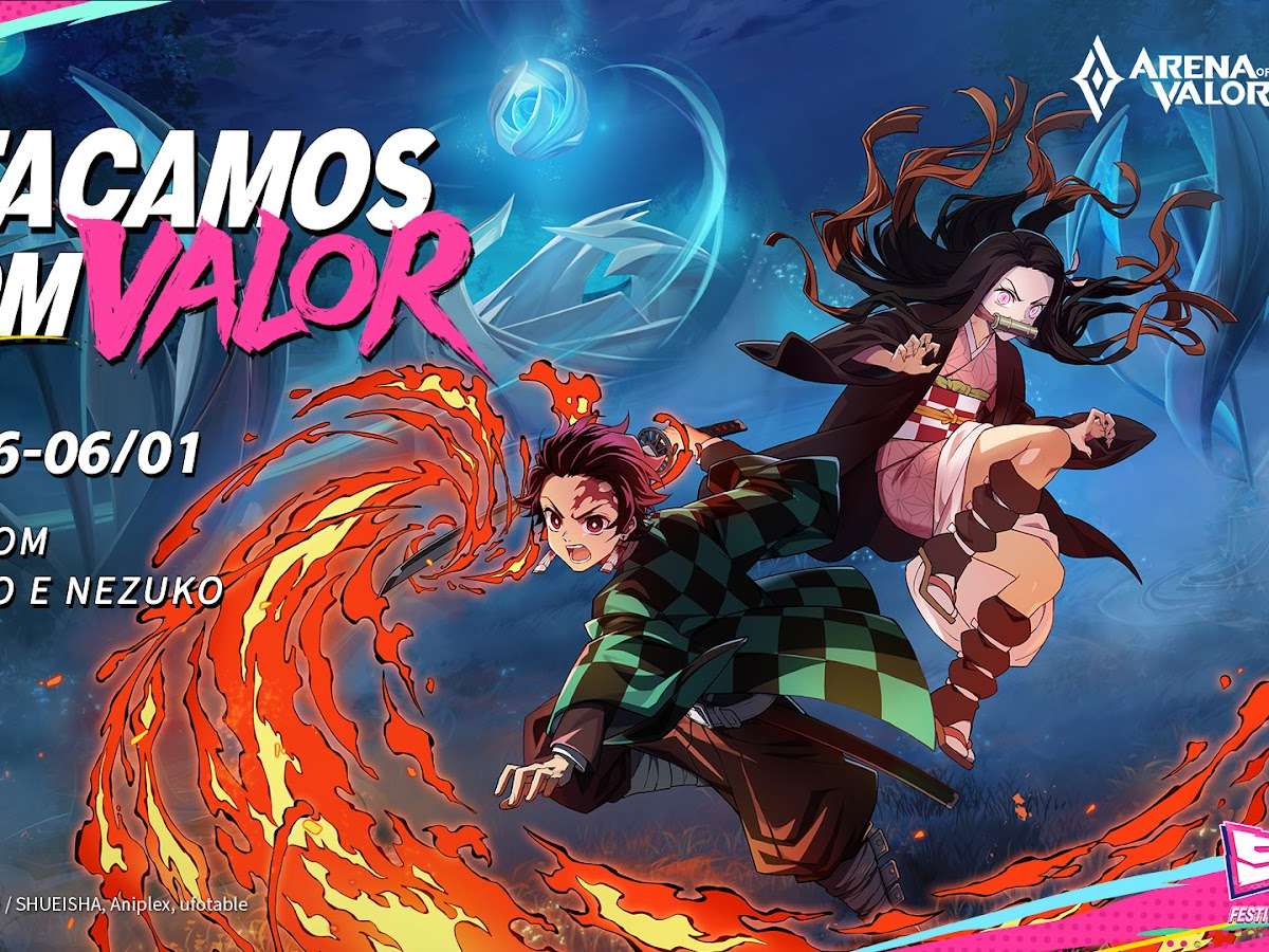 Arena of Valor terá crossover com Demon Slayer