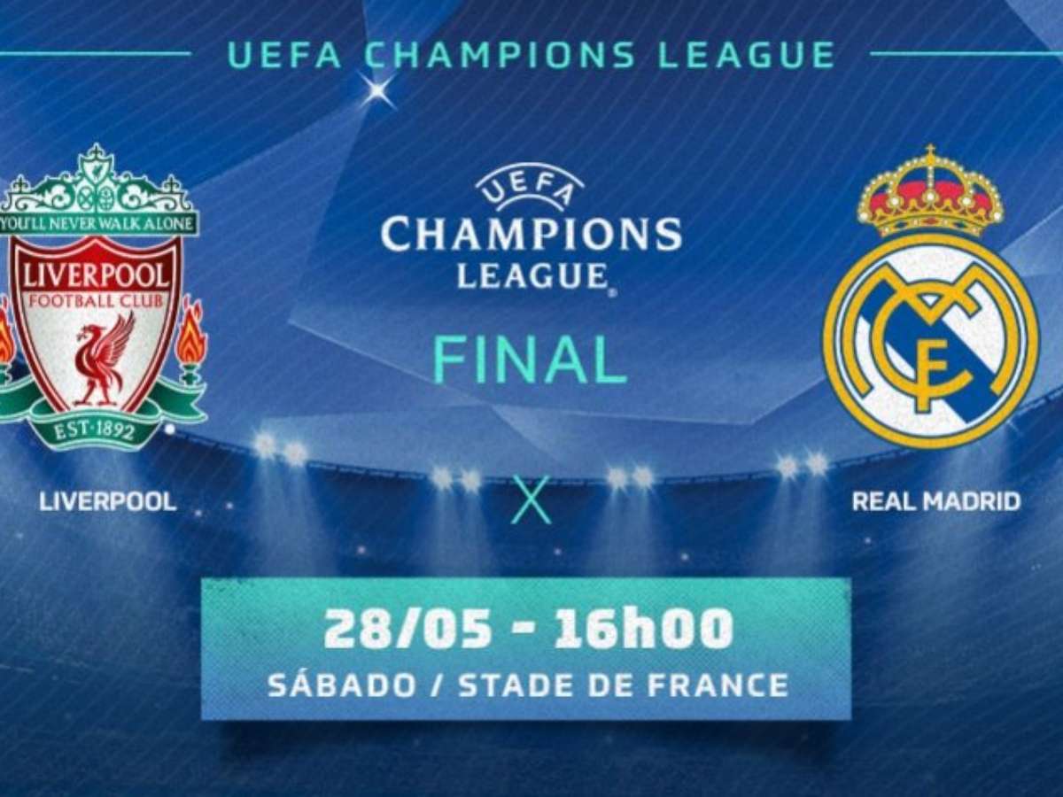Onde assistir ao vivo o jogo Liverpool x Real Madrid hoje, terça-feira, 21;  veja horário