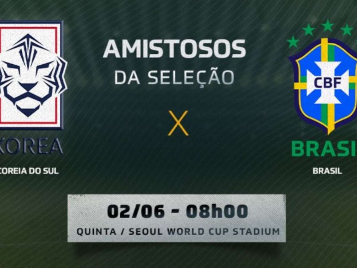 Chamada do AMISTOSO DA SELEÇÃO BRASILEIRA na Globo - BRASIL x COREIA DO SUL  (02/06/2022) 