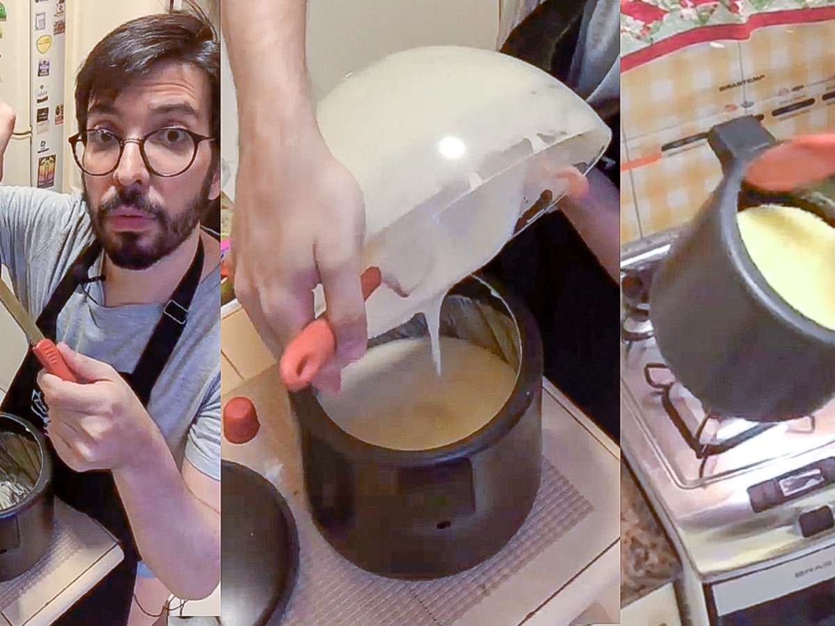 Aprenda como fazer bolo na panela comum e na panela de pressão. É muito  fácil! - TudoGostoso