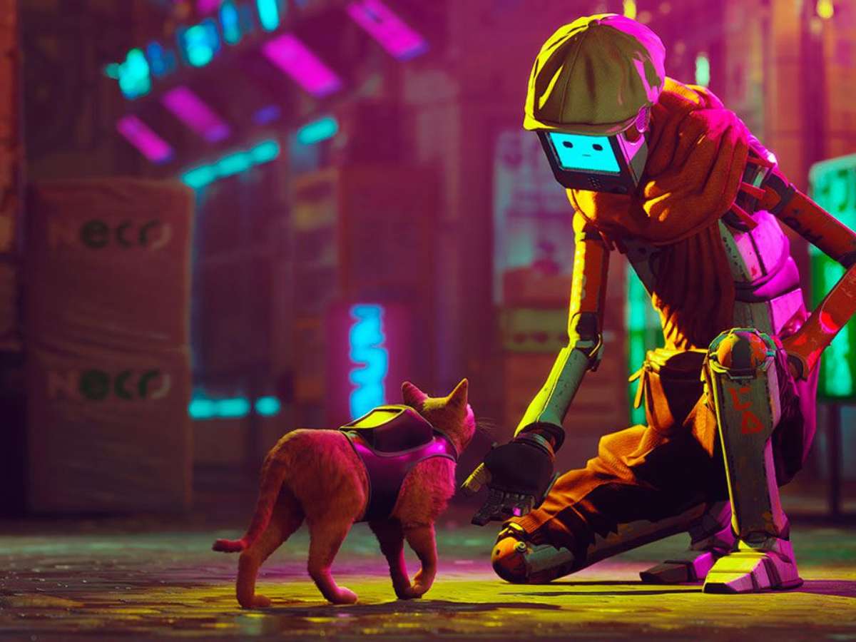 STRAY - O Novo JOGO Do GATO, Gameplay Walkthrough