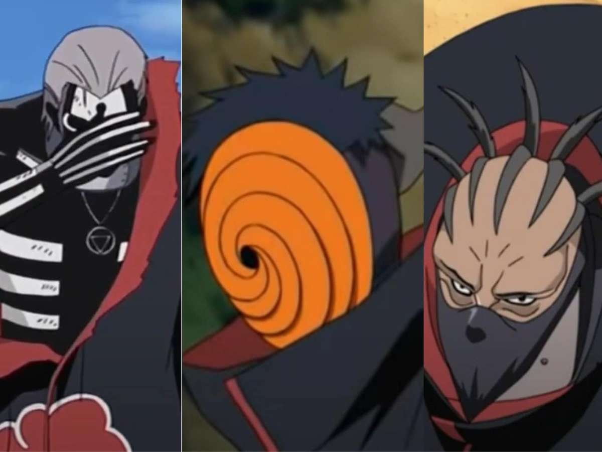O ranking de força dos ninjas da Akatsuki