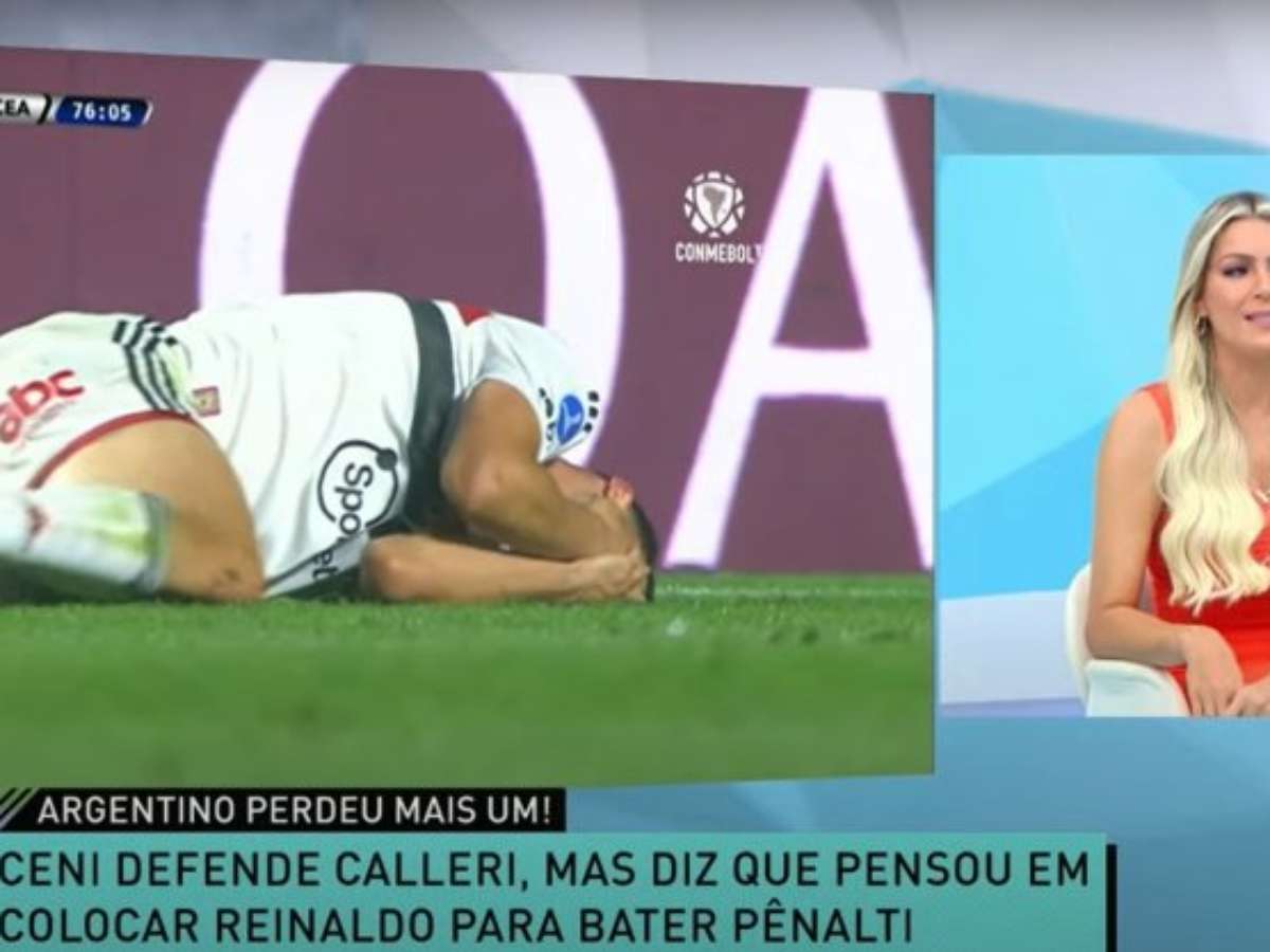 Ceni revela que pensou em colocar Reinaldo no jogo para cobrar pênalti  perdido por Calleri