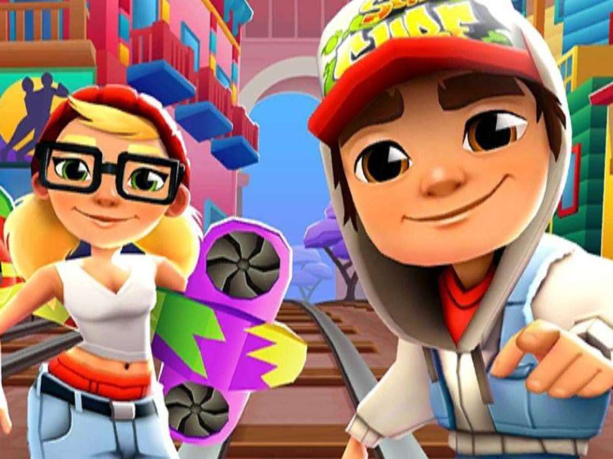 Jogando SUBWAY SURFERS com desafio NO COINS 100% 