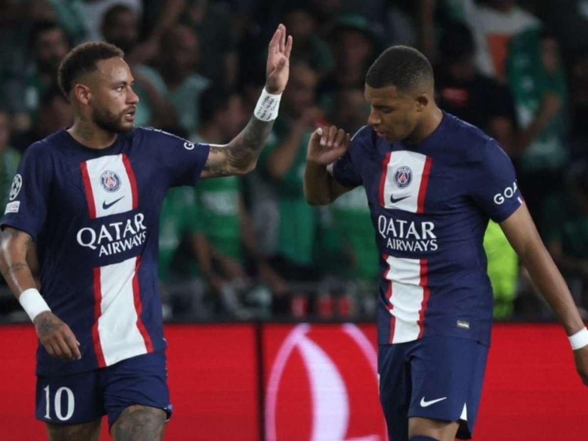 Mbappé e Neymar comandam vitória do PSG sobre o Bayern na