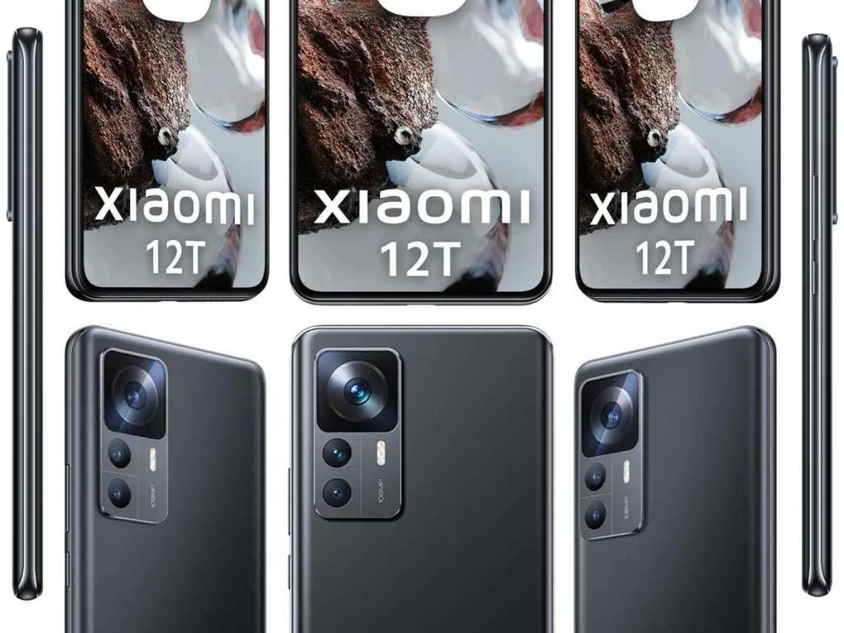 Xiaomi 12T e 12T Pro têm design vazado com tela plana e três câmeras  traseiras