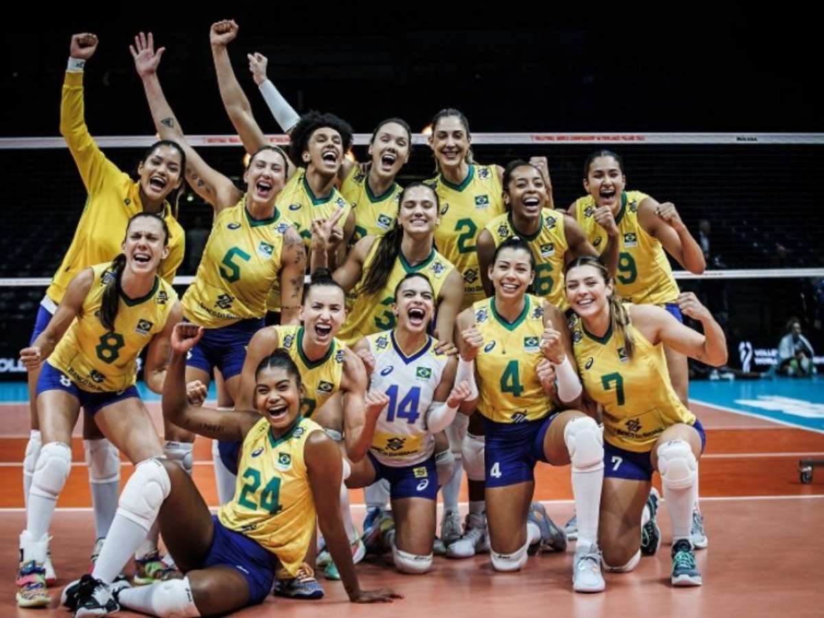 Vôlei: Brasil e Bulgária se enfrentam às 4 da manhã de terça-feira (19)