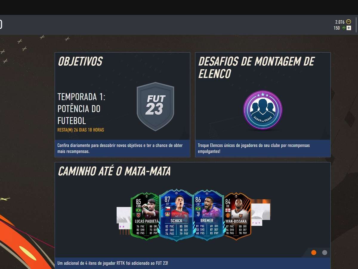 FIFA 23 Ultimate Team - Web App Companion - como aceder