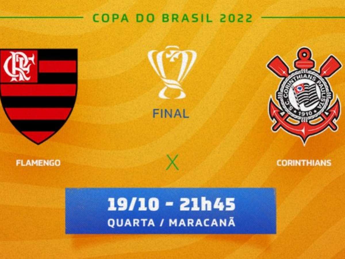 Flamengo e Corinthians decidem título da Copa do Brasil 2022; confira  escalações - Folha PE