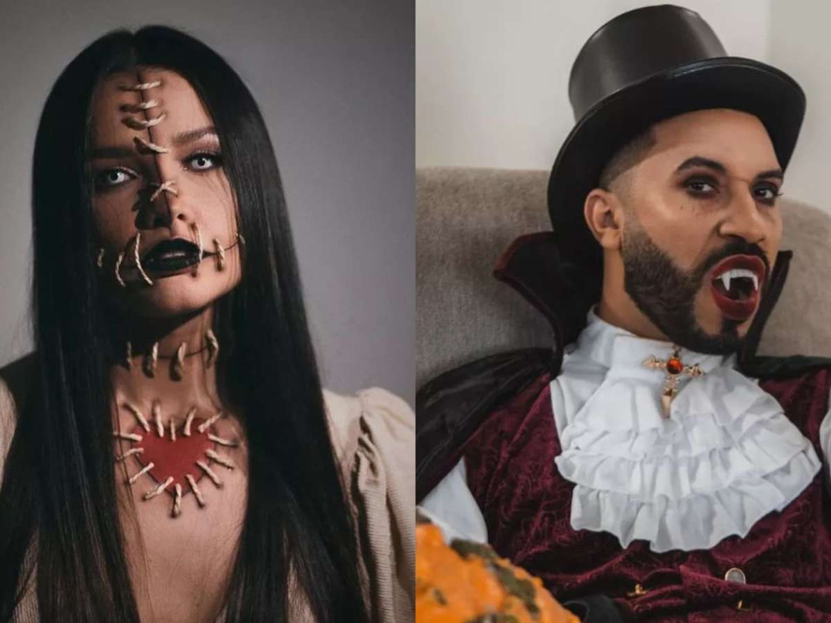 As melhores fantasias coletivas no Halloween dos famosos