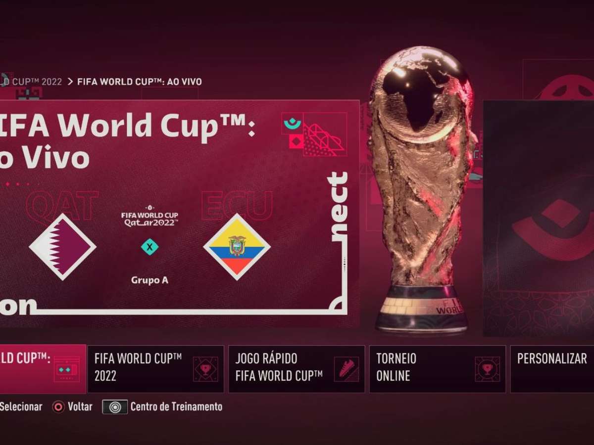 FIFA 23: menus do modo Copa do Mundo 2022 vazam no PS5; veja imagens