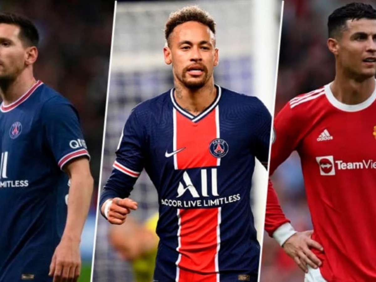 Proposta de time árabe faria Cristiano Ronaldo ganhar mais que o dobro de  Neymar e Mbappé e o triplo de Messi