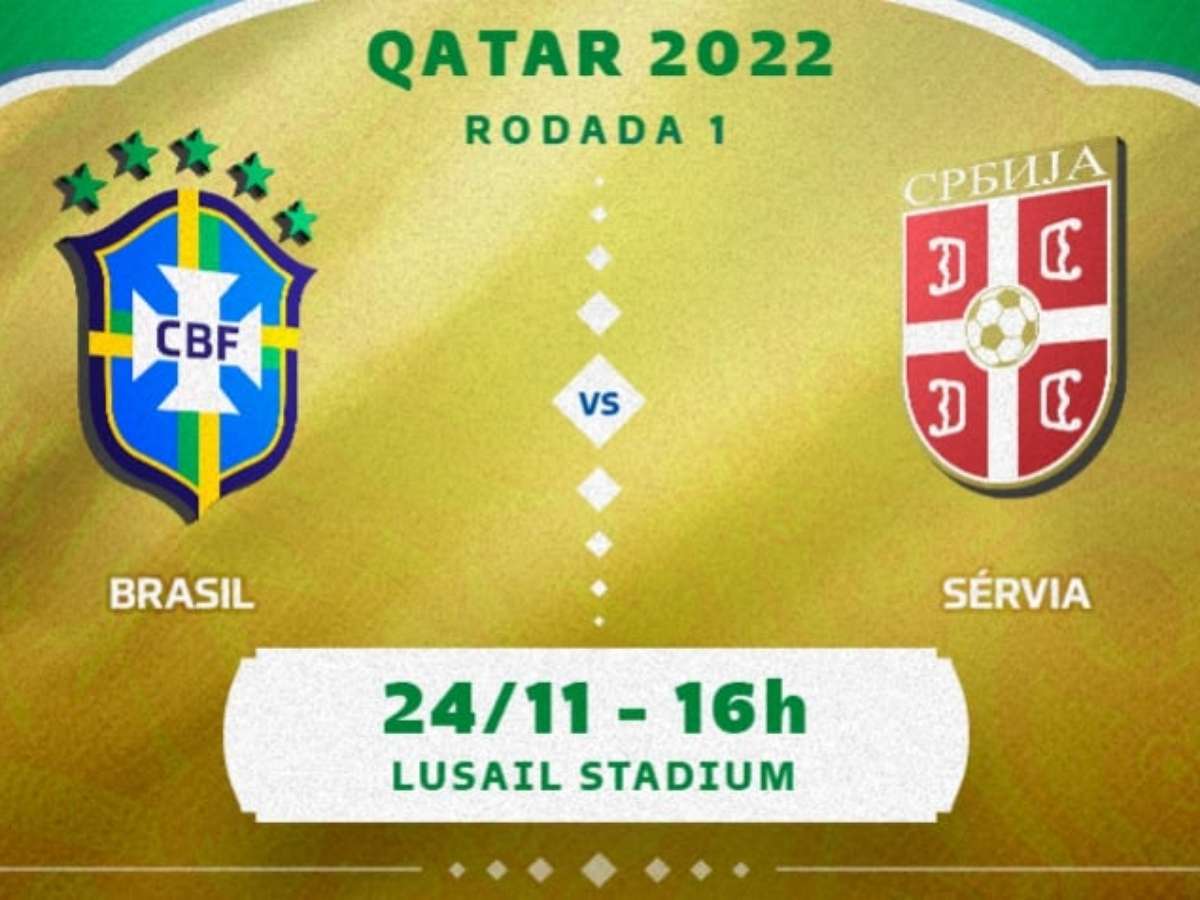 PRE JOGO BRASIL X SERVIA - AO VIVO 24/11/2022 - COPA DO MUNDO 