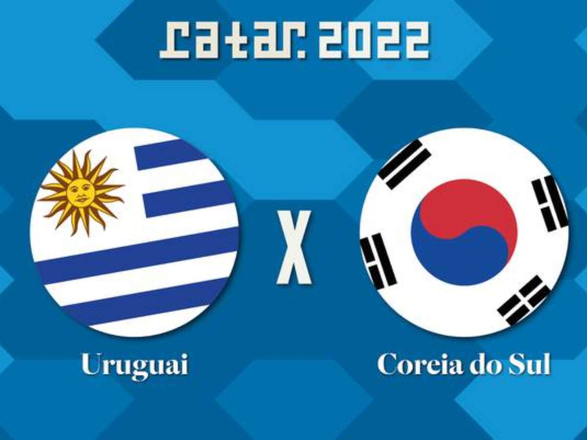 URUGUAI X COREIA DO SUL AO VIVO - COPA DO MUNDO 2022 