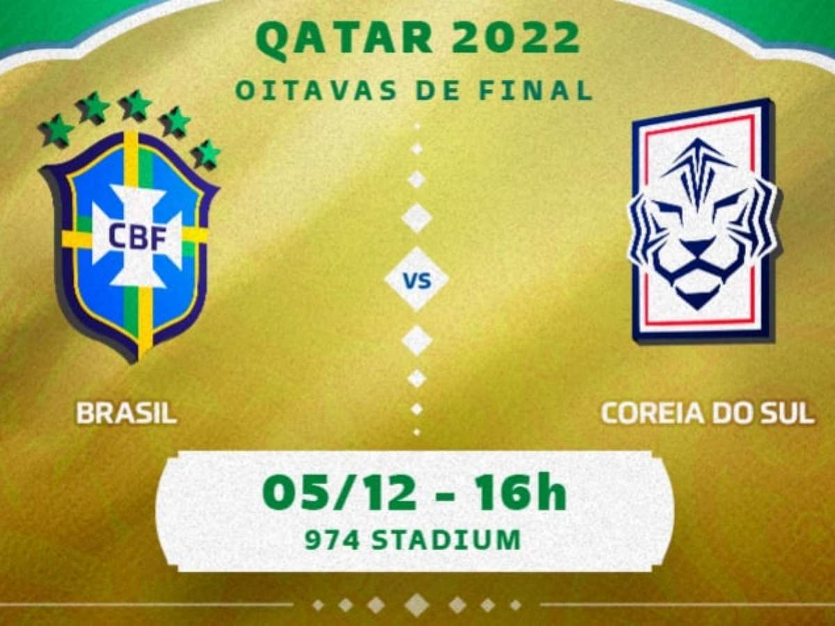 Brasil x Coreia do Sul ao vivo: como assistir o jogo do Brasil