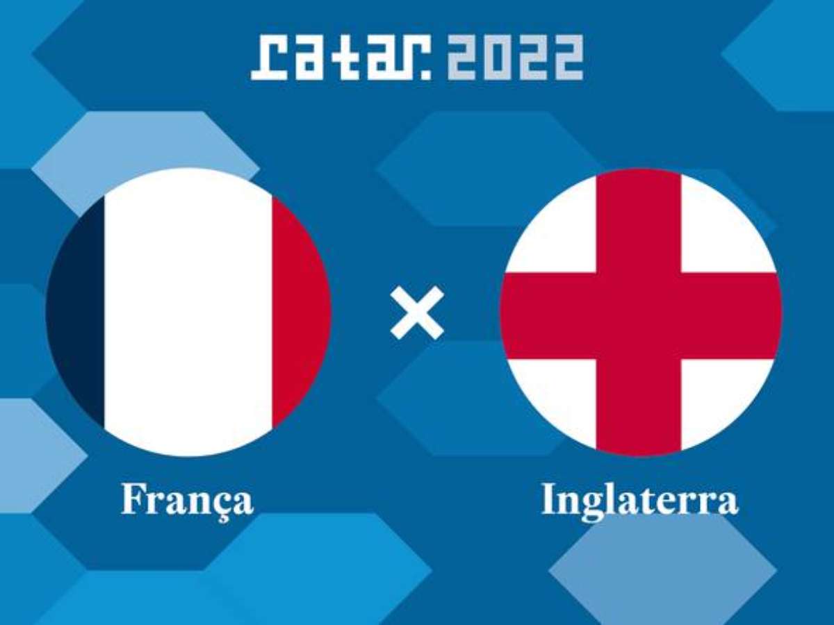 Inglaterra x França: onde assistir ao jogo pelas quartas da Copa