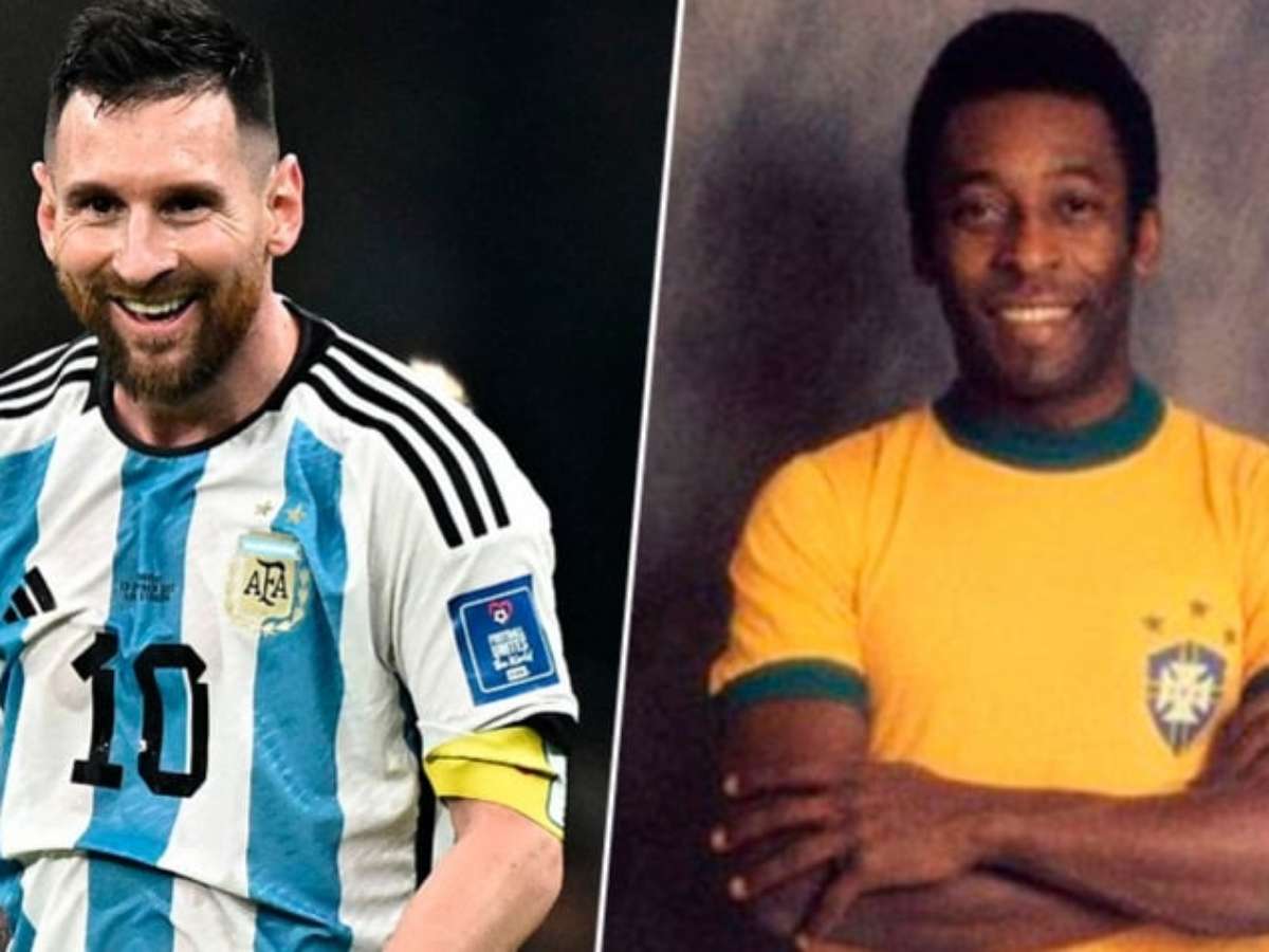 Na Índia, Pelé afirma que Messi é o 'melhor jogador da última