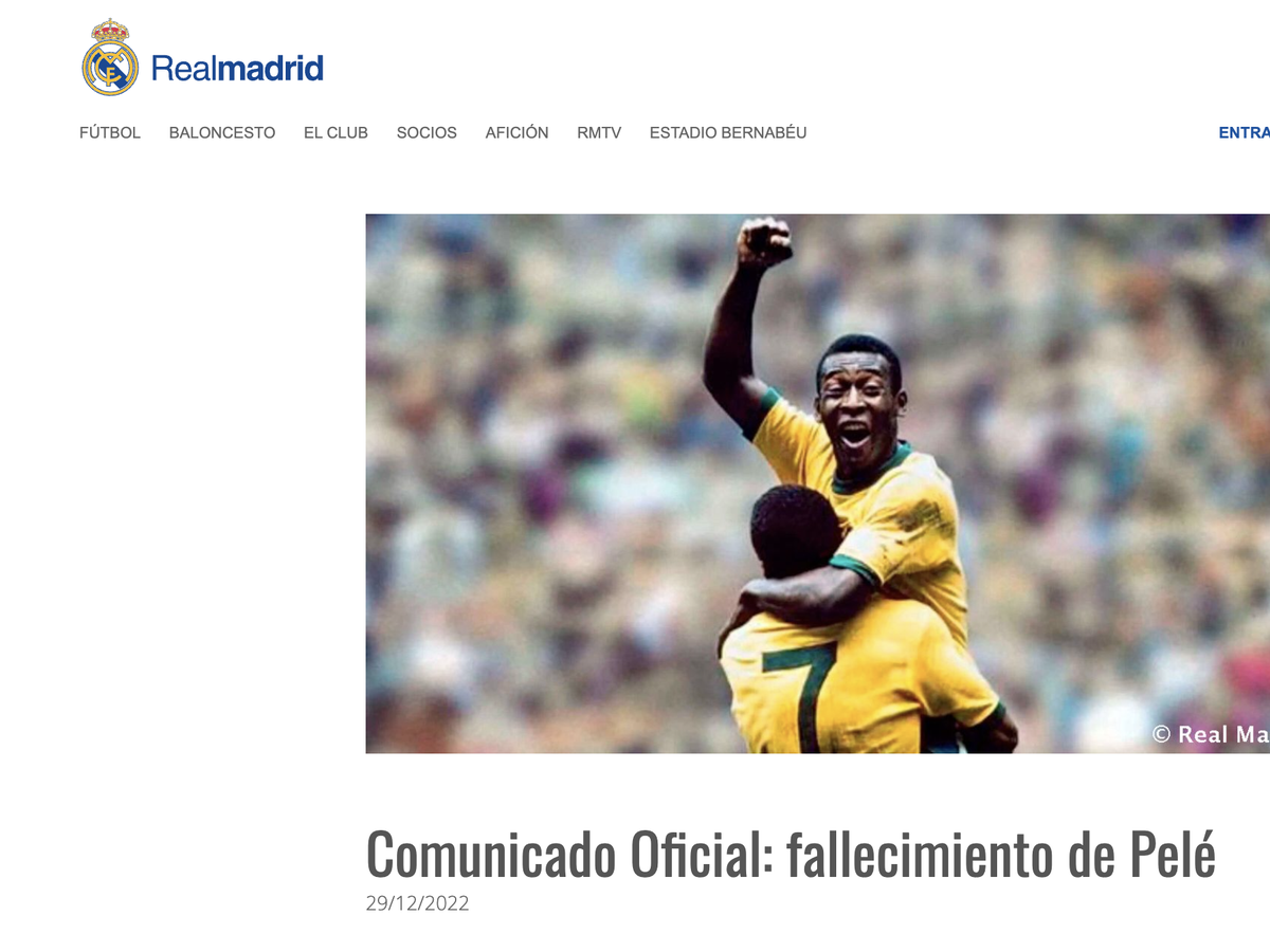 PELÉ MORRE AOS 82 ANOS. OBRIGADO POR TUDO E DESCANSE EM PAZ, REI