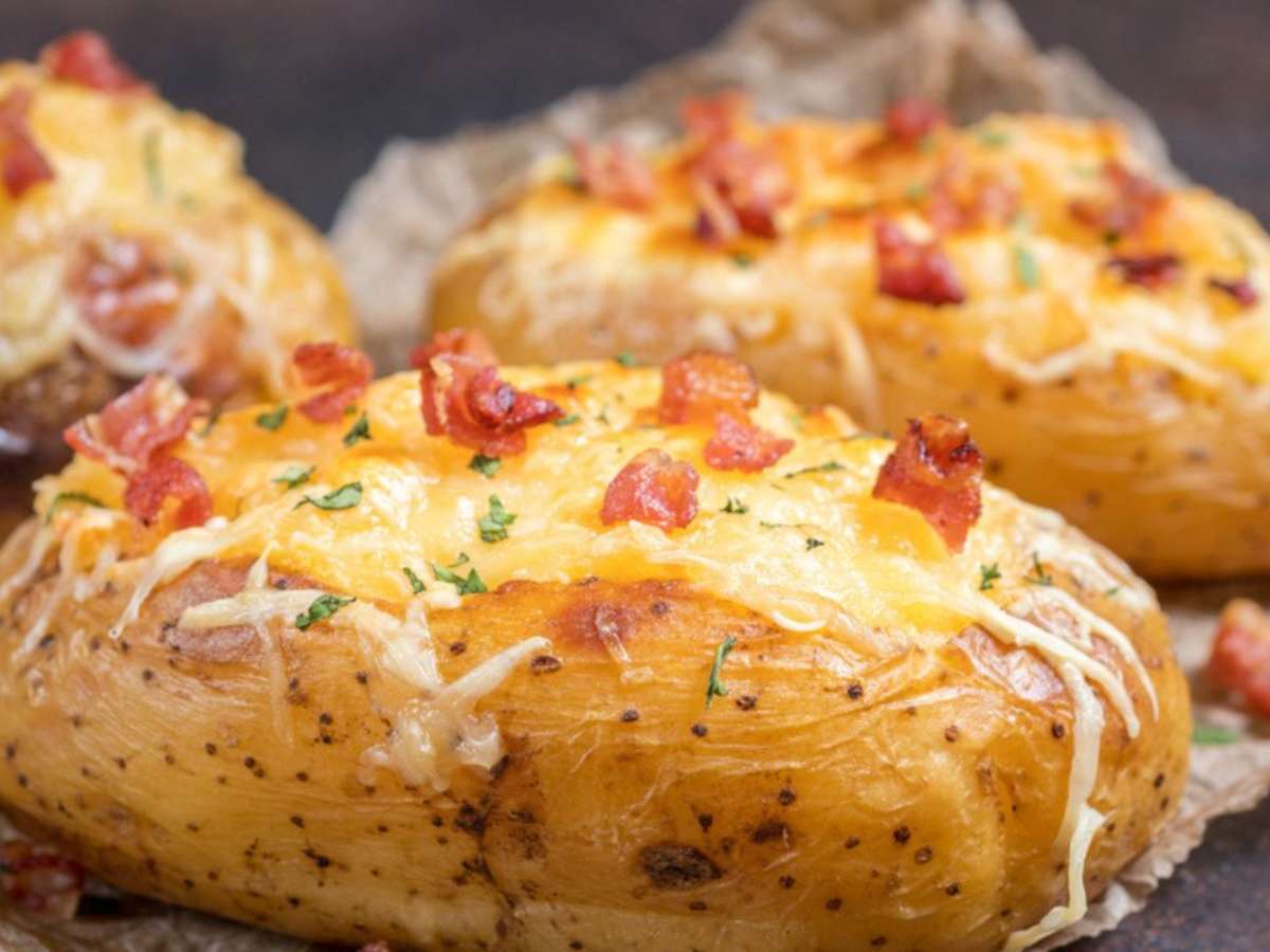 BATATA RECHEADA GIGANTE 🤤🥔 🥔PR0M0ÇÃ0 - 02 Batatas Recheadas 1 Cam