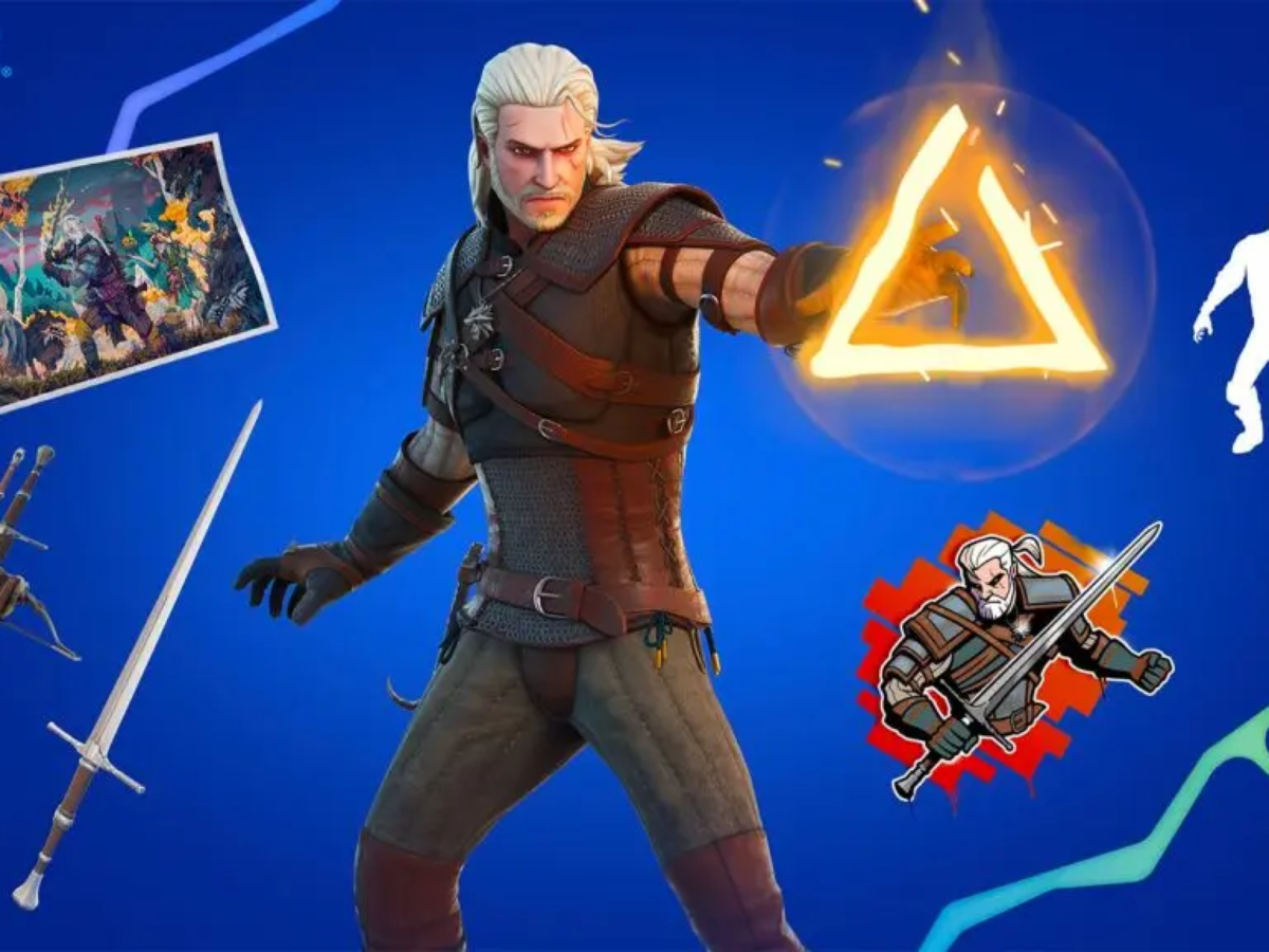 The Witcher e Fortnite: Geralt chega ao jogo da Epic Games em nova