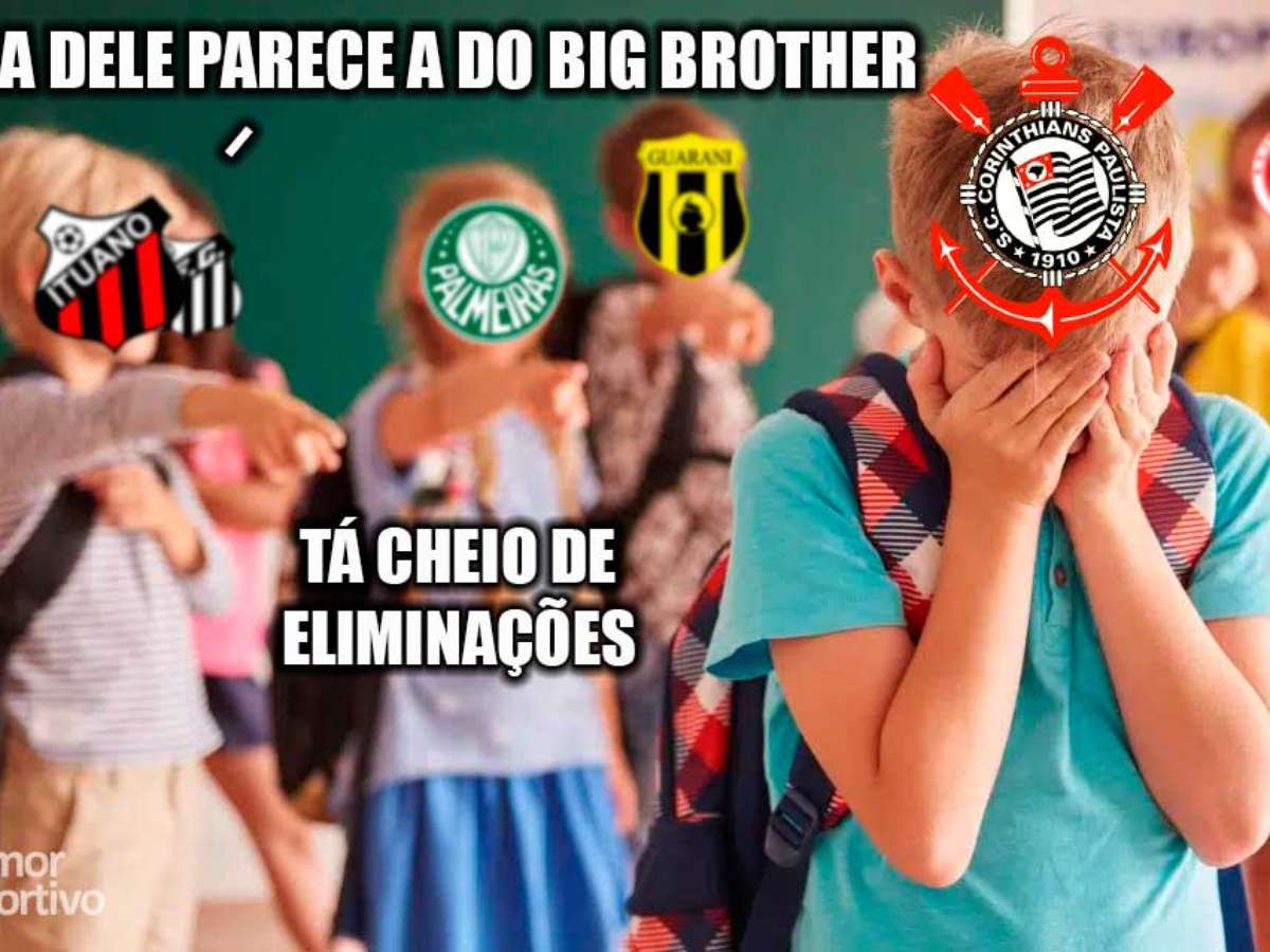 Eliminação do Corinthians gera enxurrada de memes nas redes