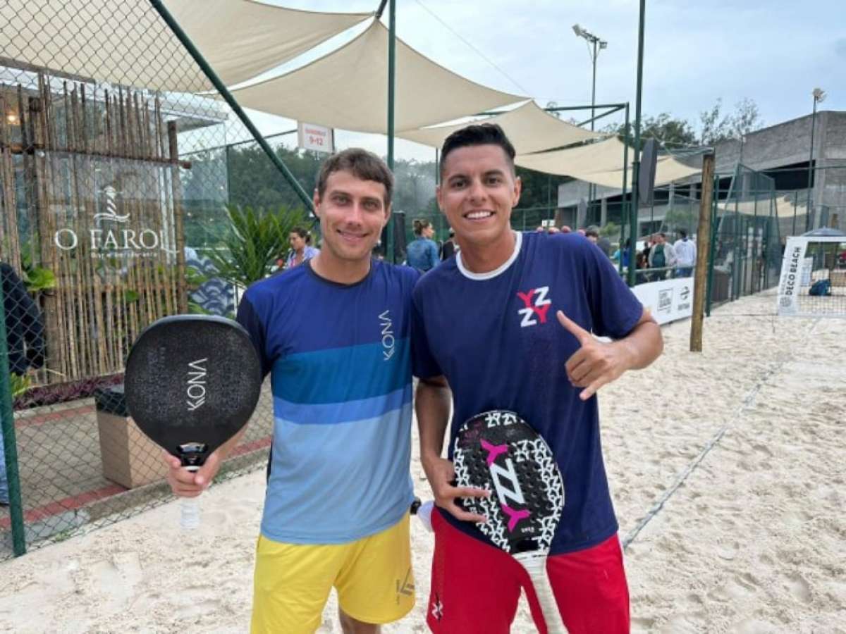 Allan Oliveira e Baran vencem e Brasil vai às quartas na Copa do Mundo de  Beach Tennis