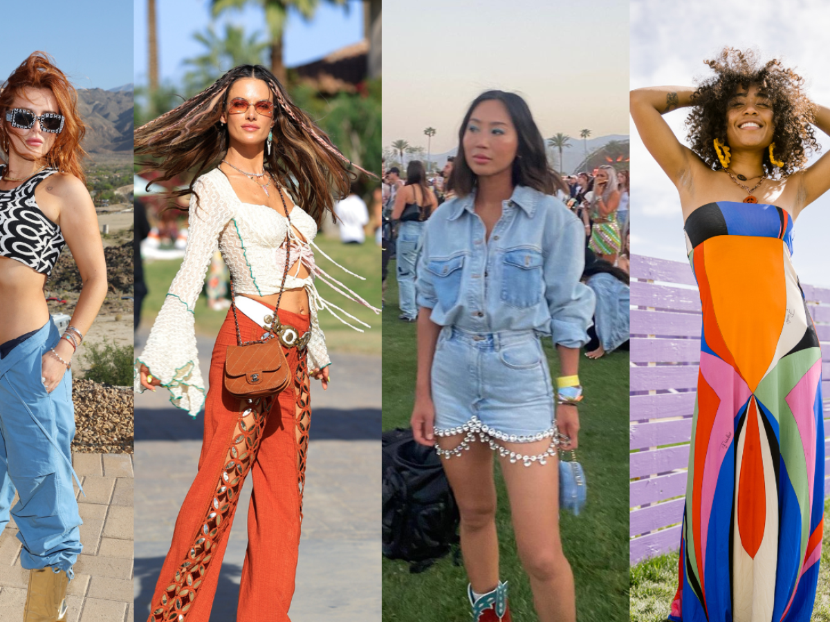 Coachella 2023: do all jeans à calça cargo, essas são as trends de moda das  famosas que você vai querer usar