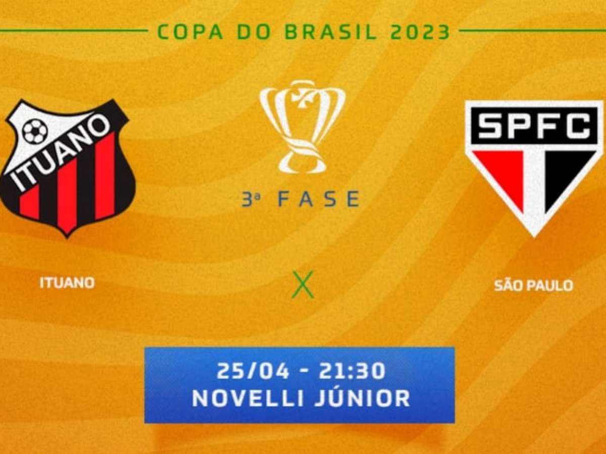 Ituano x São Paulo: onde assistir, horário e escalações do jogo da Copa do  Brasil - Olhar Digital