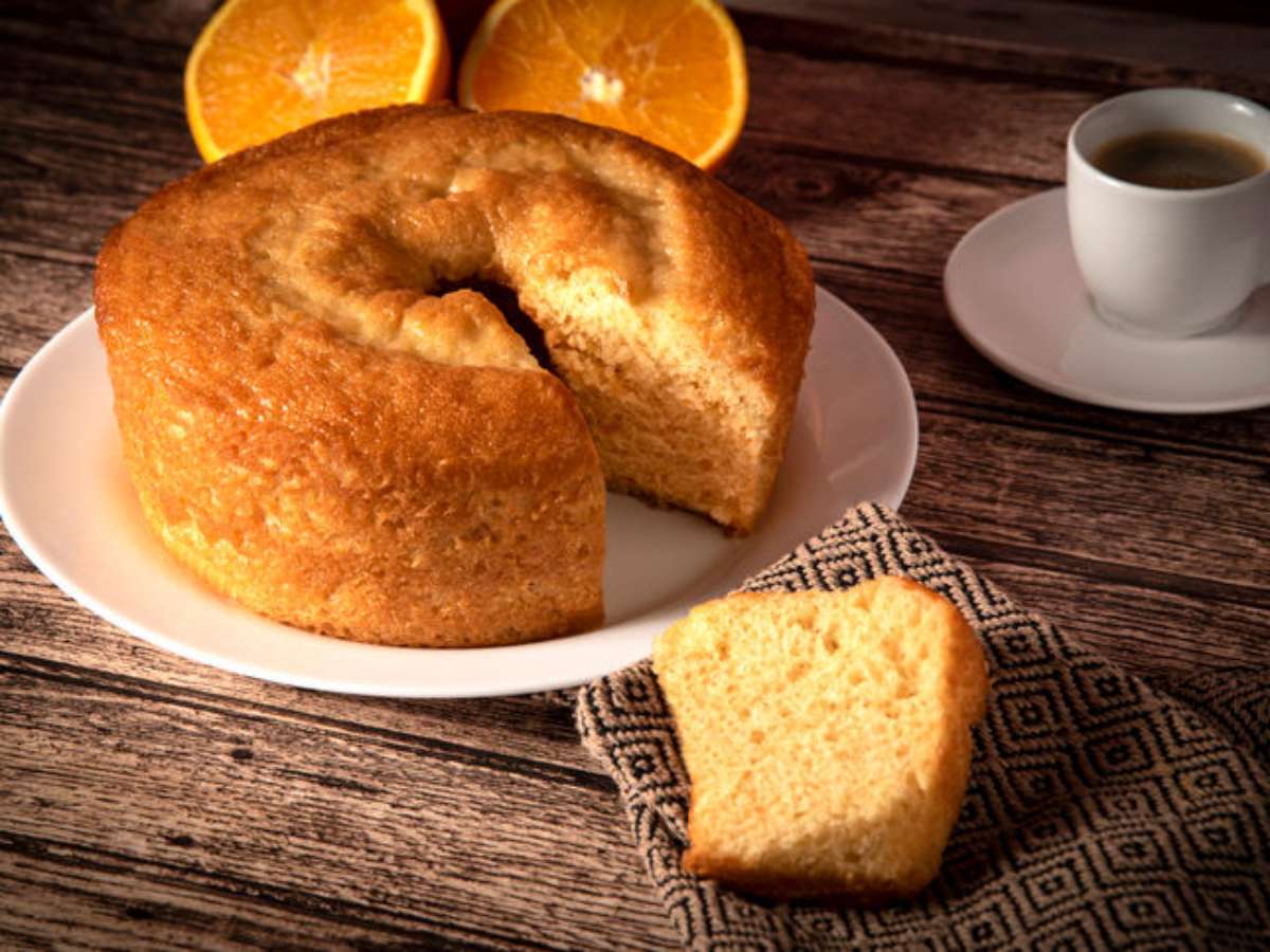 Receita de Bolo de Laranja na Airfryer