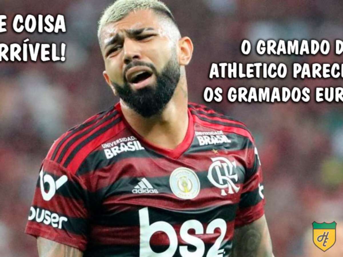 Zoeiras com Flamengo e Gabigol bombam após derrota para o Athletico; veja  os memes