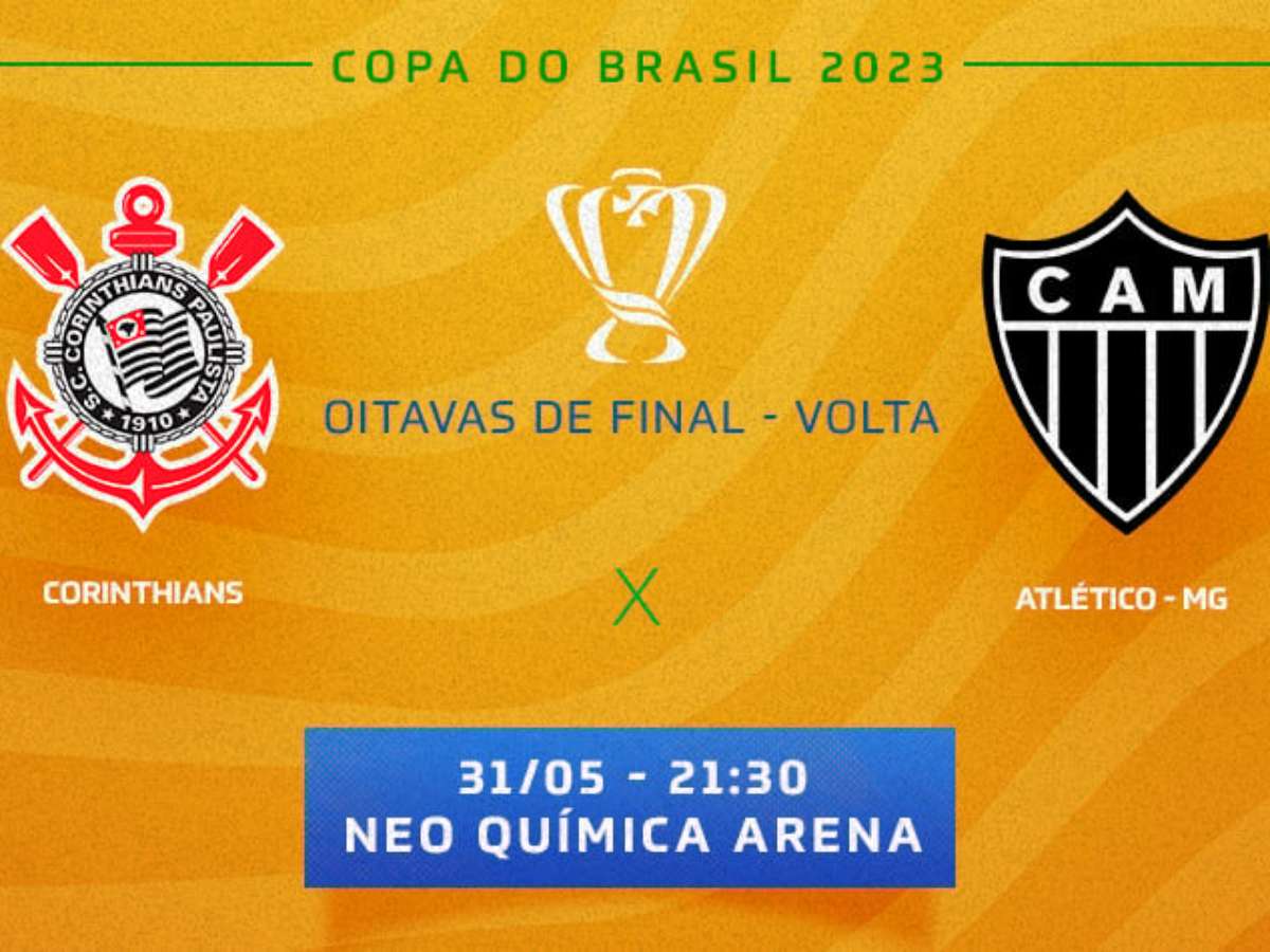 Corinthians x Atlético-MG: onde assistir ao vivo, escalações e desfalques  do jogo pelas oitavas de final da Copa do Brasil