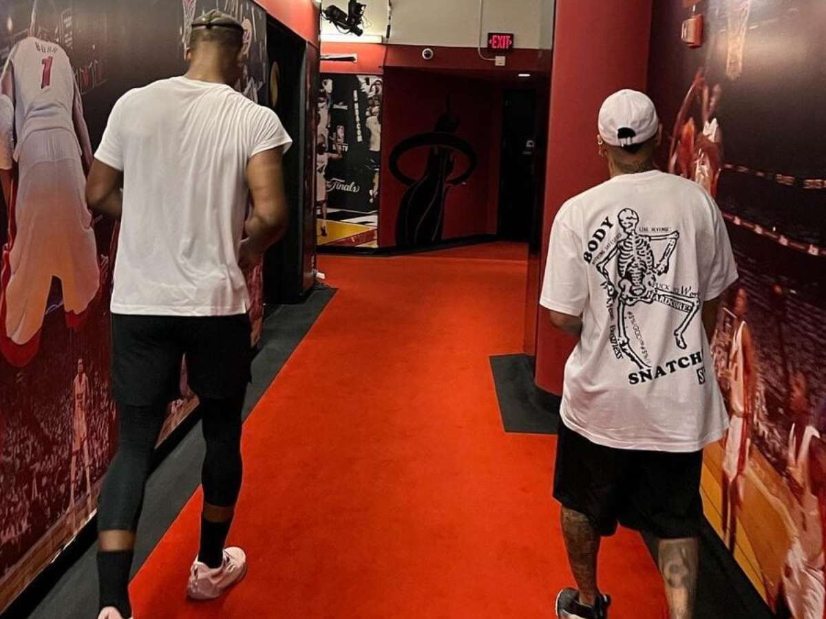 Neymar 'desafiou' estrela da NBA para concurso da linha de lance livre e  surpreendeu - Vídeos - Jornal Record