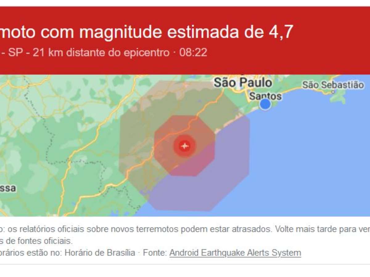 Semelhança entre horários dos tremores em Caxias ainda é um